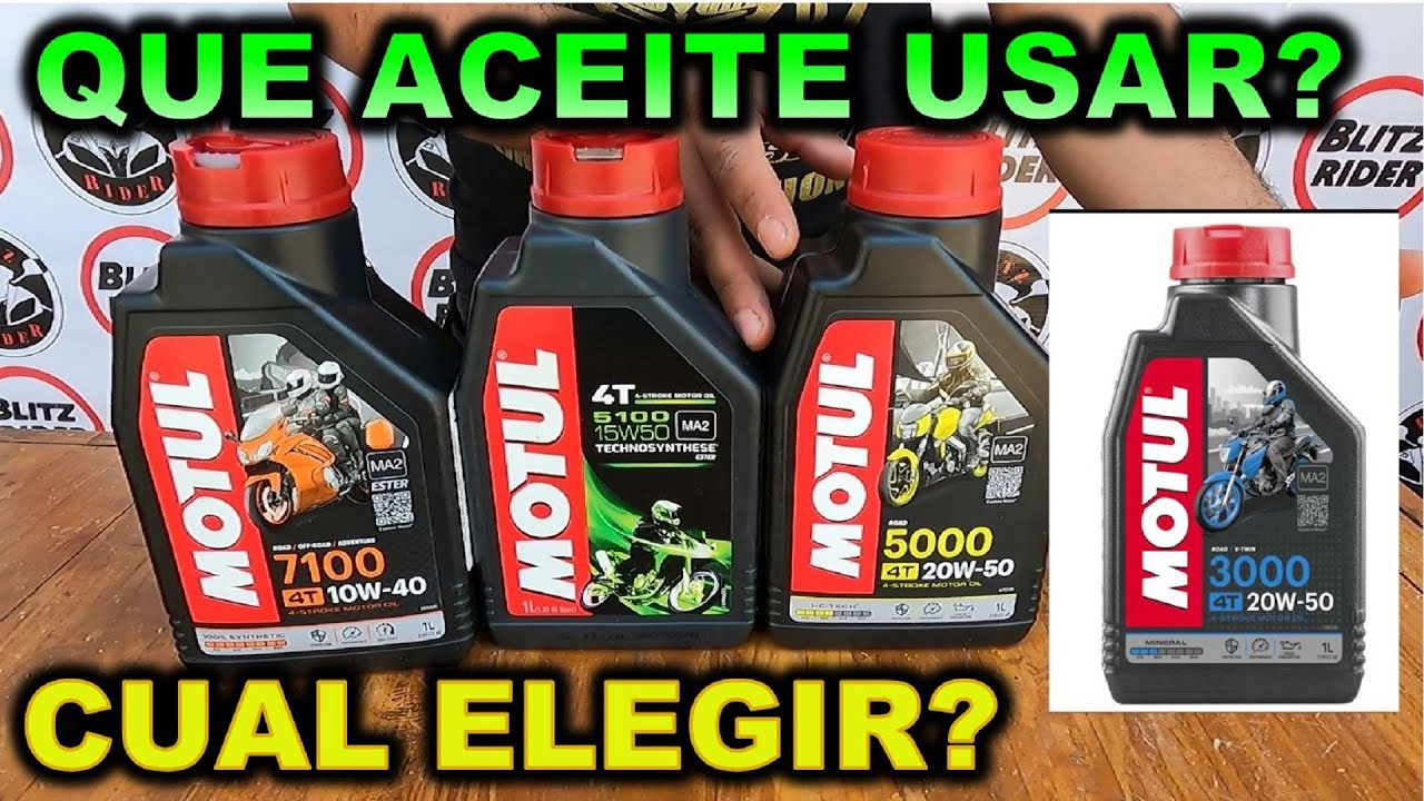 ¿Qué pasa si cambio de aceite 10W40 a 20w50?